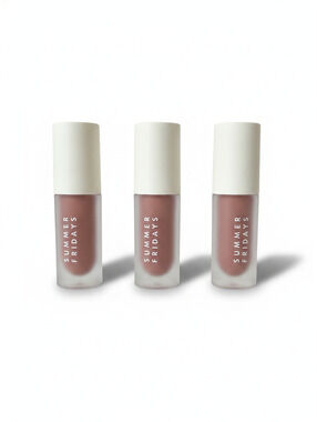 3x Summer Fridays Dream Lip Oil Warm Beige 4.5ml NWOB